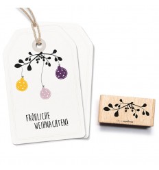 Stempel Mistelzweig - cats on appletrees