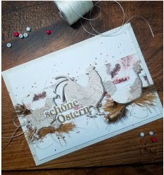 Stanzschablonen Geschenkanhänger-Deko Ostern - Charlie &amp; Paulchen