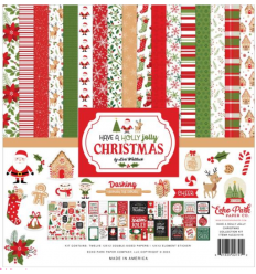 Scrapbooking Papier Have A Holly Jolly Christmas, 12&quot; - Echo Park