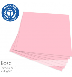 Scrapbooking Papier rosé, 12 Stk. 30.5 x 30.5cm