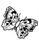 Mini Stempel Schmetterling