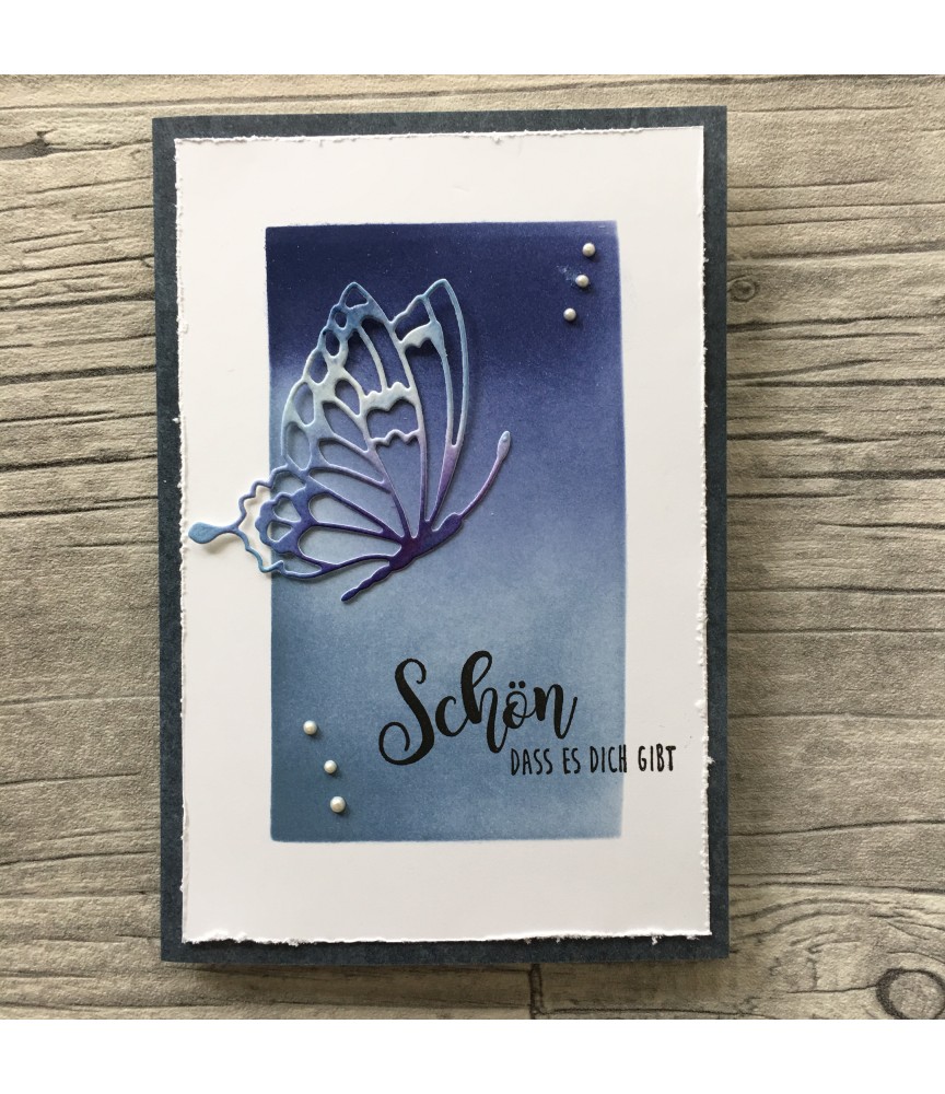 Stanzschablonen Drifting Side Butterfly - Memory Box