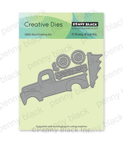 Stanzschablone Vintage Truck - Penny Black